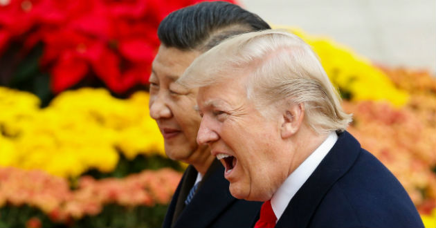 trump with china president