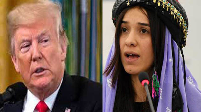 trump naadia nobel