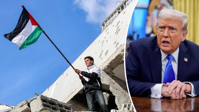 trumps gaza ceasefire statement