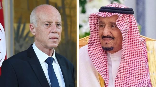 tunisia president kays sayd and badshah salman