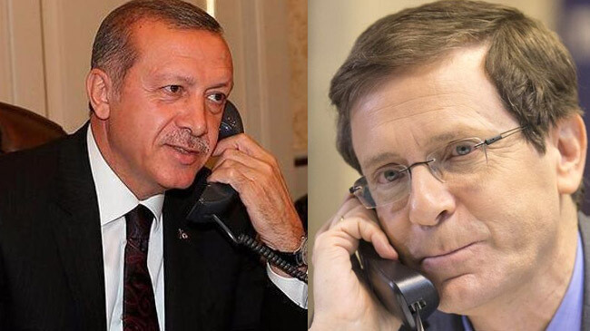 turkey and israel president over phone