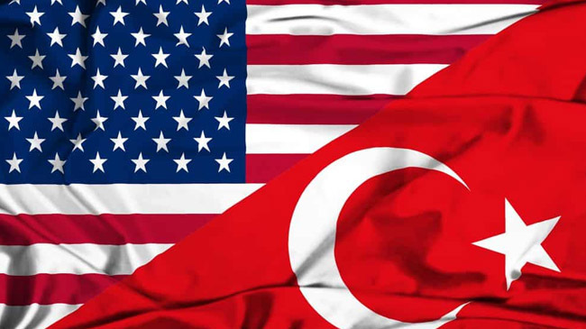 turkey and usa flag