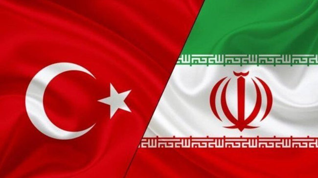 turkey iran flag