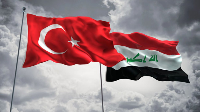 turkey iraq flag