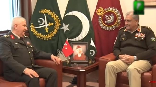 turkey pakistan top military officials discuss regional security