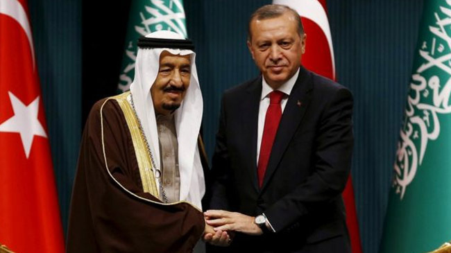 turkey president soudi king