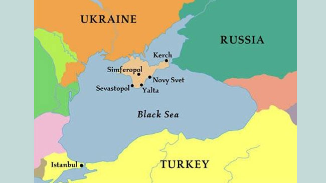 turkey russia and ukraine map
