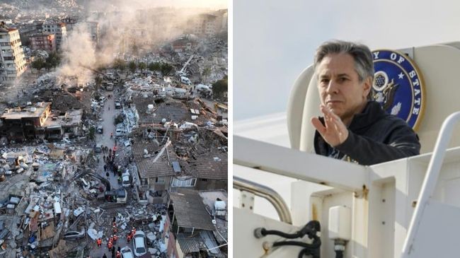 turkey syria earthquake blinken