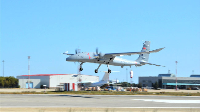turkey unman plane inauguration