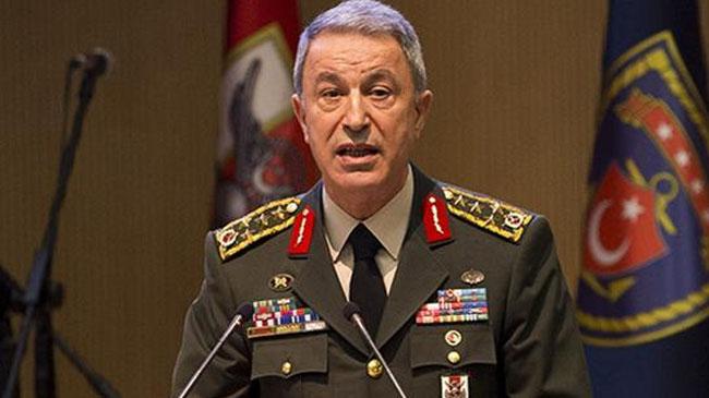 turkish defense minister hulusi size