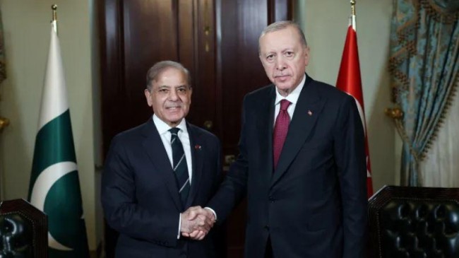 turkiyes president tayyip erdogan pakistans pm shehbaz sharif
