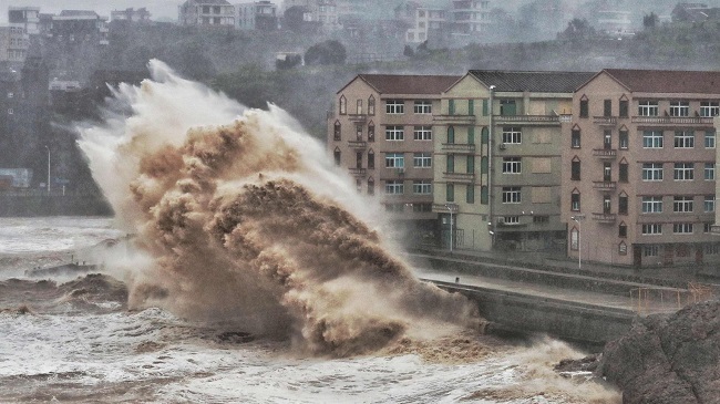 typhoon haggis strikes japan