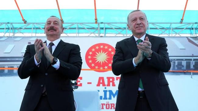 türkiyes president erdogan and azerbaijan president aliyev