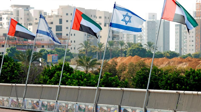 uae and israel flag03