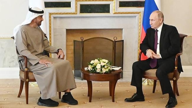 uae and russian president summit