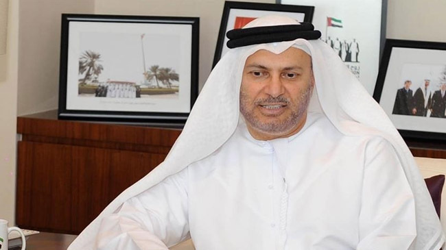uae fm anwar gargash