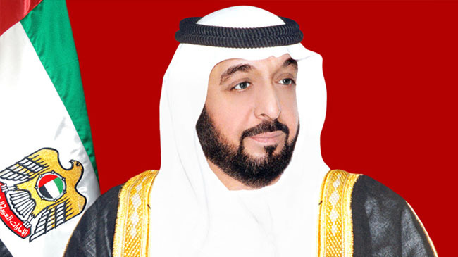 uae president seikh khalifa bin zayed al nahiyan