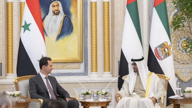 uae syria presidents