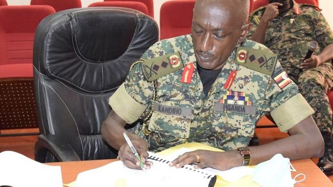uganda maj gen abel kandiho