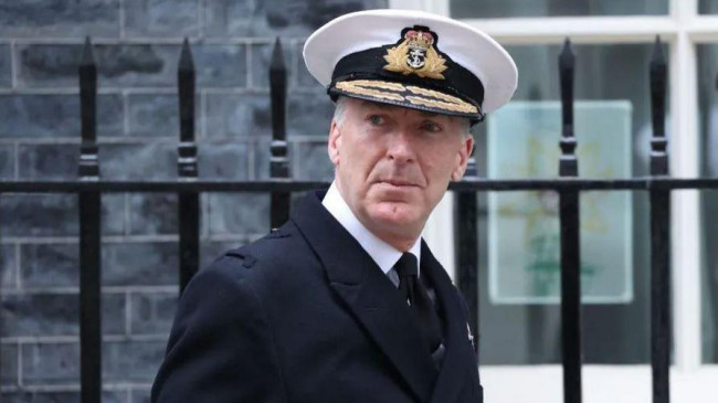 uk military chief admiral sir tony radakin