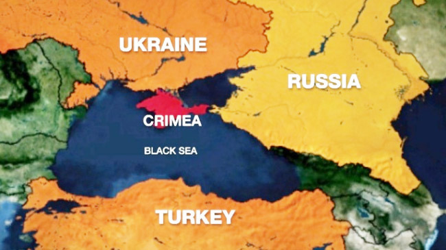 ukraine and russia over crimea