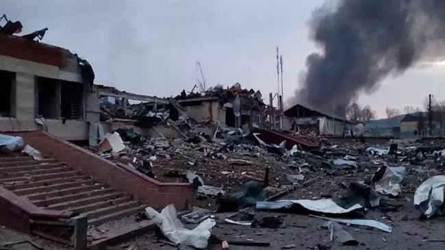 ukraine installations russian raid