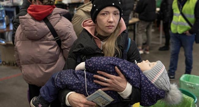 ukraine refugee russian raid