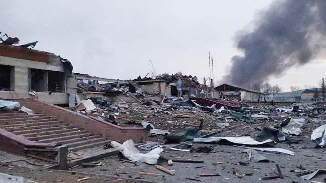 ukraine yavoriv military base