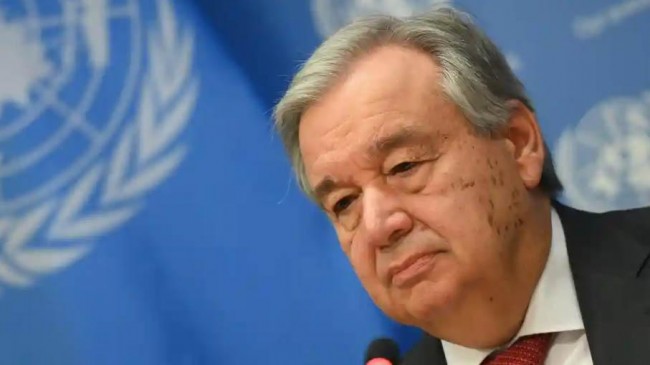 un chief antonio goteres