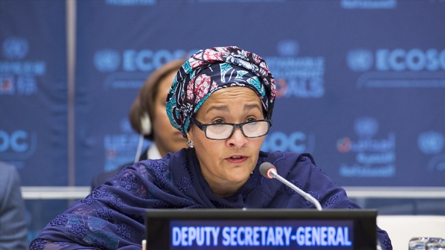 un deputy secretary general amina mohammed