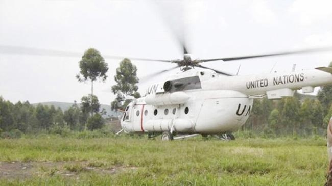 un helicopter