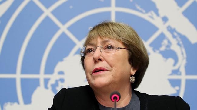 un human rights chief michelle bachelet