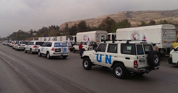 un relief in syria