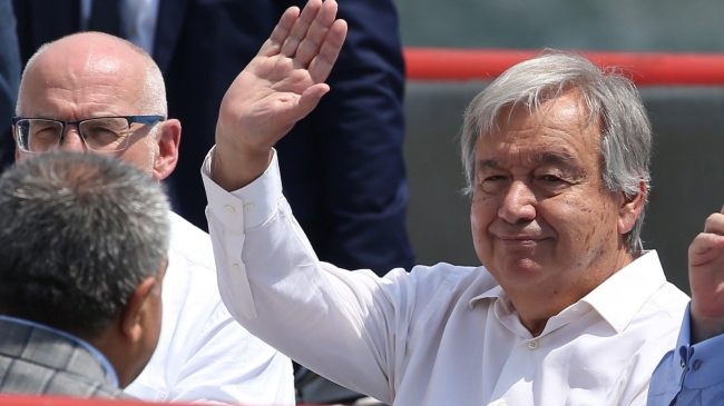 un secretary general antonio guterres in istanbul