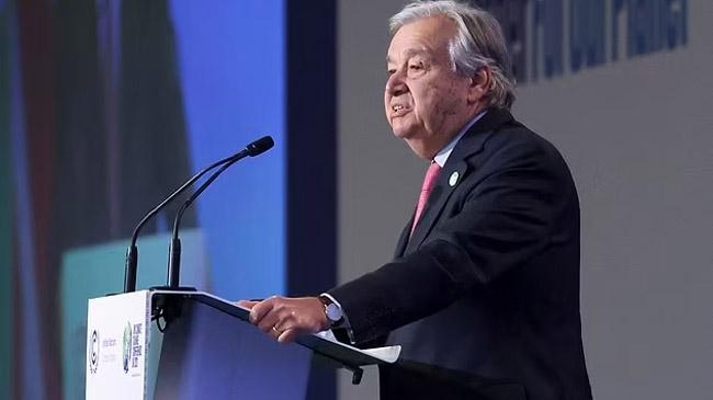 un secretary general guetres climate summit