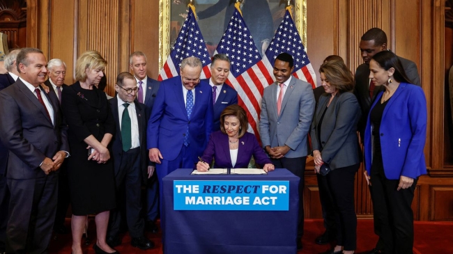us congress passes landmark bill protecting same sex marriage
