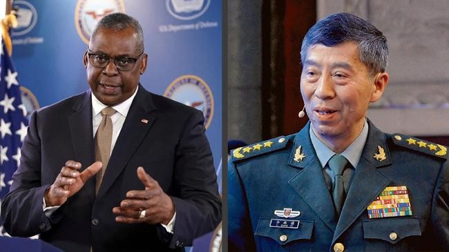 us defense secretary lloyd austin and chinese defense minister dong jun