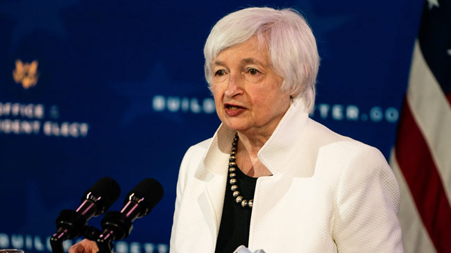 us finance minister janet yellen