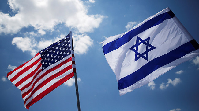 us israel flag