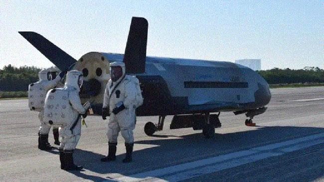 us military drone returns
