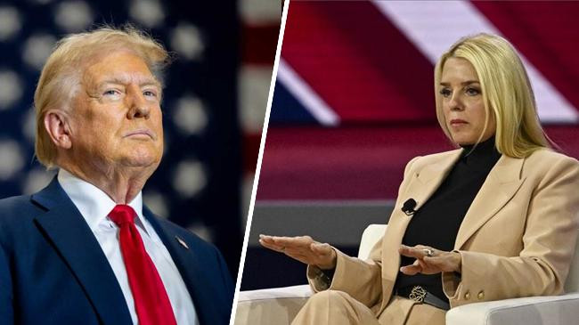 us president donald trump and attorney general pam bondi said