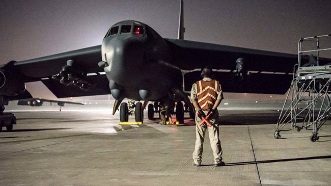us sending b52 afghanistan
