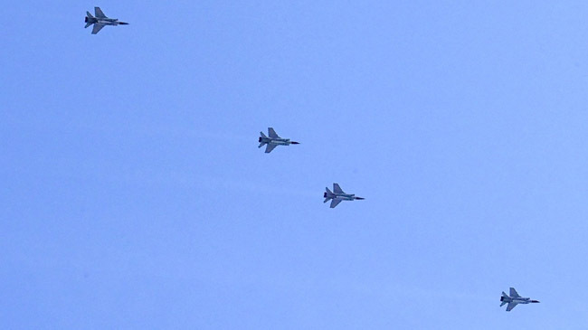 us spy plane and russian mig 31