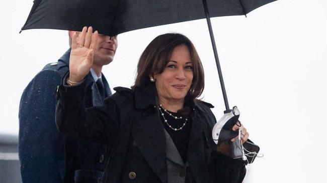 us vice president kamala harris poland