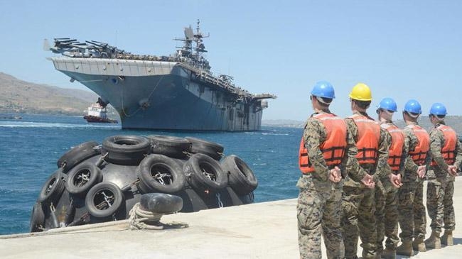 us warship in greece