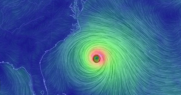 usa harricane cyclone florence