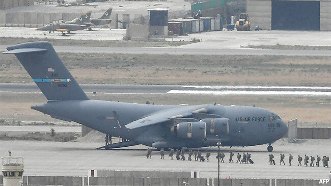 usa last flight kabul