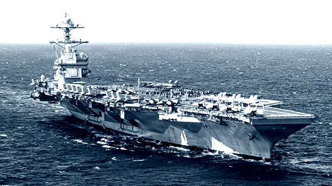 মধ্যপ্রাচ্যের পথে বিশ্বের বৃহত্তম রণতরী ‘ইউএসএস ফোর্ড’