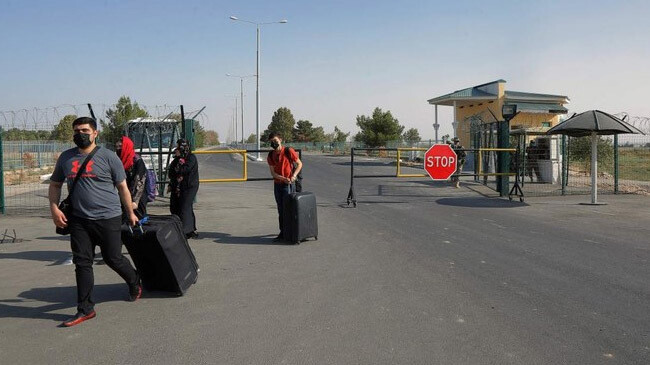 uzbekistan afghanistan border checkpoint