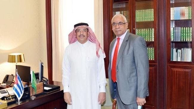 vladimir gonzalez with saudi envoy